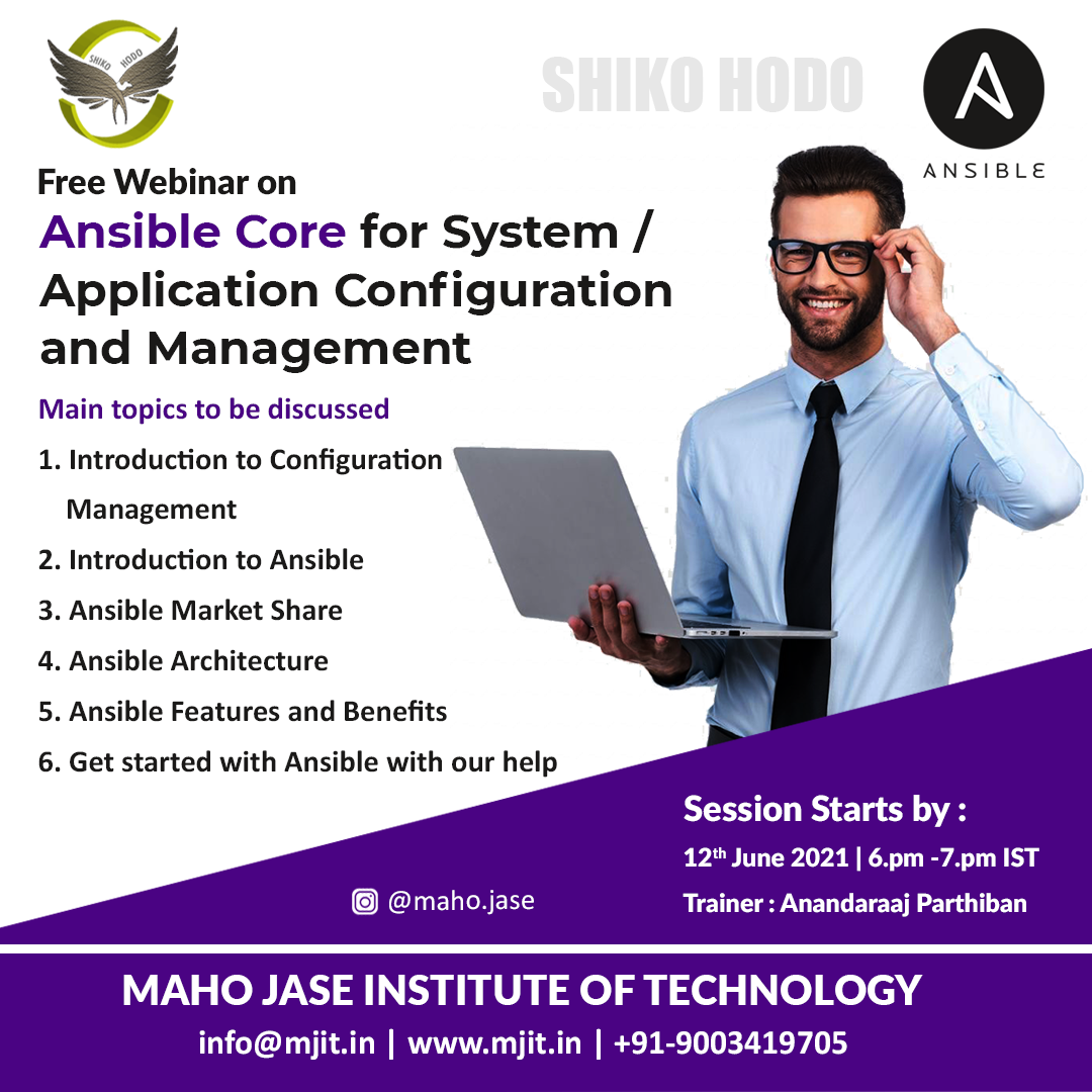 Ansible Core for System / Application Configuration and Management Free Webinar